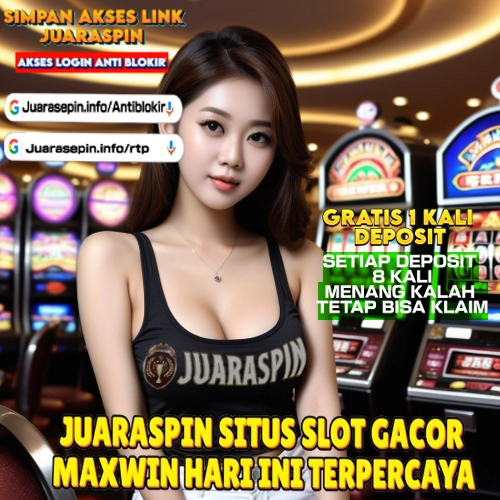 Juaraspin > Slot Online Terpopuler 2024 Hanya di Juaraspin dengan Depo 10k Via QRIS Terbaru